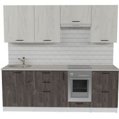Кухонный гарнитур Сиена компакт 2200 мм в Югорске - yugorsk.mebel24.online | фото 3