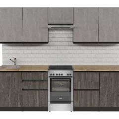 Кухонный гарнитур Симфония мега 2500 мм в Югорске - yugorsk.mebel24.online | фото 3