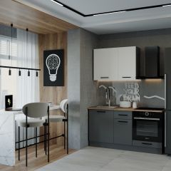 Кухонный гарнитур Вегас 1600 (Стол. 26мм) в Югорске - yugorsk.mebel24.online | фото