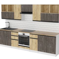 Кухонный гарнитур Виола экстра 3000 мм в Югорске - yugorsk.mebel24.online | фото 3