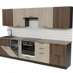Кухонный гарнитур Яшма 3000 мм в Югорске - yugorsk.mebel24.online | фото 4