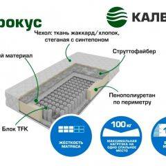 Матрас Крокус Хлопок (h190) серия Калверо в Югорске - yugorsk.mebel24.online | фото