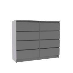 МОРИ МК 1200.8 Комод (графит) в Югорске - yugorsk.mebel24.online | фото 2
