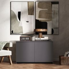 МОРИ МА 900.1 Антресоль/Тумба (графит) в Югорске - yugorsk.mebel24.online | фото