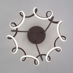 Накладной светильник Eurosvet Alstroemeria 90238/1 кофе в Югорске - yugorsk.mebel24.online | фото 2