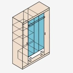 НИКА Н13 Шкаф для одежды в Югорске - yugorsk.mebel24.online | фото 5