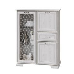 НИКОЛЬ Комод с 1 ст.дв., 2 гл.дв, 1 ящика в Югорске - yugorsk.mebel24.online | фото