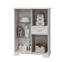 НИКОЛЬ Комод с 1 ст.дв., 2 гл.дв, 1 ящика в Югорске - yugorsk.mebel24.online | фото 2