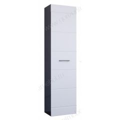 Пенал Ненси 400 (Венге/Белый глянец) в Югорске - yugorsk.mebel24.online | фото