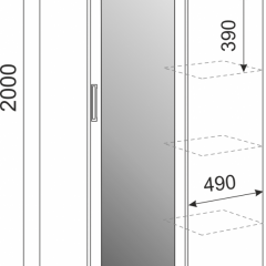 Подростковая Волкер (модульная) в Югорске - yugorsk.mebel24.online | фото 8