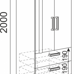 Подростковая Волкер (модульная) в Югорске - yugorsk.mebel24.online | фото 17