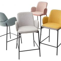 Полубарный стул NYX (H=65cm) VF113 светлая мята / VF115 серо-зеленый М-City в Югорске - yugorsk.mebel24.online | фото 2