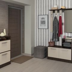 Прихожая Энтер (Венге/Дуб молочный) Комплектация 2 в Югорске - yugorsk.mebel24.online | фото