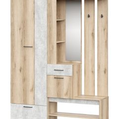ФАВОРИТ 1 Прихожая (Дуб Делано/Цемент Светлый) в Югорске - yugorsk.mebel24.online | фото 2