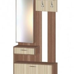 ИНФИНИТИ Прихожая (Секция с зеркалом + шкаф-пенал) в Югорске - yugorsk.mebel24.online | фото 10