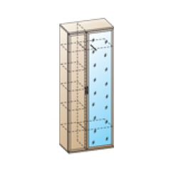 Прихожая Карина композиция 1 (Ясень Асахи) в Югорске - yugorsk.mebel24.online | фото 2