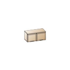 Прихожая Карина композиция 3 (Акация Молдау) в Югорске - yugorsk.mebel24.online | фото 3