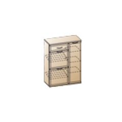 Прихожая Карина композиция 8 (Гикори Джексон светлый) в Югорске - yugorsk.mebel24.online | фото 3