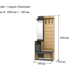 ОЛЬГА-ЛОФТ 1 Прихожая в Югорске - yugorsk.mebel24.online | фото 4