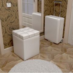 Пуф КВАДРО Белый в Югорске - yugorsk.mebel24.online | фото