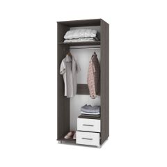 ЕВА Шкаф 2-х дверный Е24 в Югорске - yugorsk.mebel24.online | фото 2