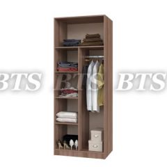 Шкаф 2-х створчатый с перегородкой (венге/лоредо) в Югорске - yugorsk.mebel24.online | фото 2