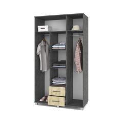 ЕВА Шкаф 3-х дверный Е34 в Югорске - yugorsk.mebel24.online | фото 8