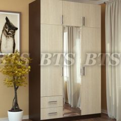 Шкаф 3-х створчатый с ящиками в Югорске - yugorsk.mebel24.online | фото