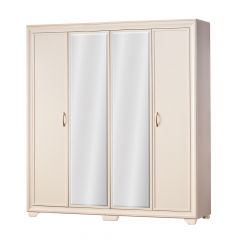 Шкаф 4-дверный со стеклом №367 Афины в Югорске - yugorsk.mebel24.online | фото