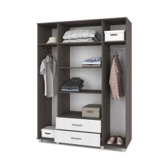 ЕВА Шкаф 4-х дверный Е43 в Югорске - yugorsk.mebel24.online | фото 2