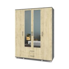 ЕВА Шкаф 4-х дверный Е43 в Югорске - yugorsk.mebel24.online | фото 7