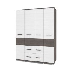 ВИОРА Шкаф 4-х дверный В43 в Югорске - yugorsk.mebel24.online | фото