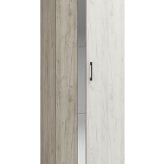 Шкаф Эмма (Дуб Крафт серый/белый) в Югорске - yugorsk.mebel24.online | фото