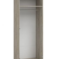 Шкаф Эмма (Дуб Крафт серый/белый) в Югорске - yugorsk.mebel24.online | фото 2