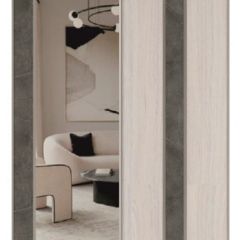 Шкаф-купе 1300 серии SILVER S3+S4+B2+PL4 (2 ящика+F обр.штанга) профиль «Серебро» в Югорске - yugorsk.mebel24.online | фото 8