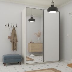 Шкаф-купе 1400 серии SOFT D1+D3+B2+PL1 (2 ящика+1штанга) профиль «Графит» в Югорске - yugorsk.mebel24.online | фото 4