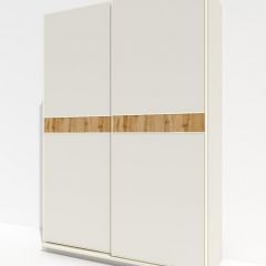 Шкаф-купе 1400 серии SOFT D6+D6+B2+PL3 (2 ящика+2штанги) профиль «Капучино» в Югорске - yugorsk.mebel24.online | фото 2