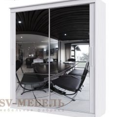 Шкаф-купе №19 Серия 3 Квадро (1500) Ясень Анкор светлый в Югорске - yugorsk.mebel24.online | фото