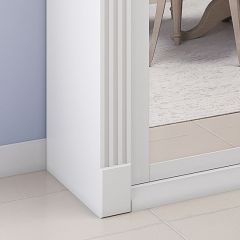Шкаф-купе 2450 серии NEW CLASSIC K1+K1+K1+B22+PL4 (по 2 ящика лев/прав+F обр.штанга) профиль «Капучино» в Югорске - yugorsk.mebel24.online | фото 5