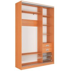 Шкаф-купе Джонни 1500 вариант 2 (Зеркало/Зеркало) в Югорске - yugorsk.mebel24.online | фото 3