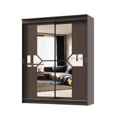 Шкаф-купе Фаворит 1.5 серия Альянс (Венге) в Югорске - yugorsk.mebel24.online | фото