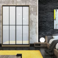 Шкаф-купе Лофт 1600 Шк16-60 (Дуб Сонома) в Югорске - yugorsk.mebel24.online | фото 11