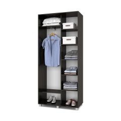 РОЛАНД Шкаф-купе с зеркалом Венге (450*1000) Р402 в Югорске - yugorsk.mebel24.online | фото 3