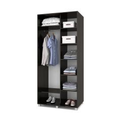 РОЛАНД Шкаф-купе с зеркалом Венге (600*1000) Р602 в Югорске - yugorsk.mebel24.online | фото 2