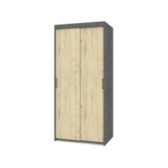 ТОМАС Шкаф-купе Камень темный - Ирландский дуб Т21 в Югорске - yugorsk.mebel24.online | фото