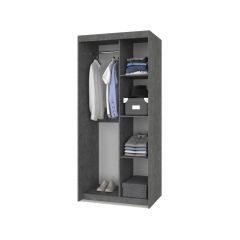 ТОМАС Шкаф-купе Камень темный - Ирландский дуб Т21 в Югорске - yugorsk.mebel24.online | фото 2