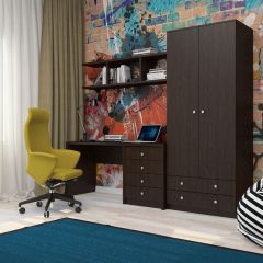 Шкаф Нина (М6) Венге в Югорске - yugorsk.mebel24.online | фото