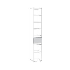Шкаф с ящиком 13.202 Сидней в Югорске - yugorsk.mebel24.online | фото 2