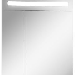 Шкаф-зеркало Аврора 65 с подсветкой LED Домино (DV8006HZ) в Югорске - yugorsk.mebel24.online | фото