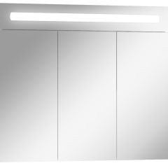 Шкаф-зеркало Аврора 80 с подсветкой LED Домино (DV8009HZ) в Югорске - yugorsk.mebel24.online | фото